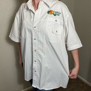 Vintage Bass Pro Button Up ✨